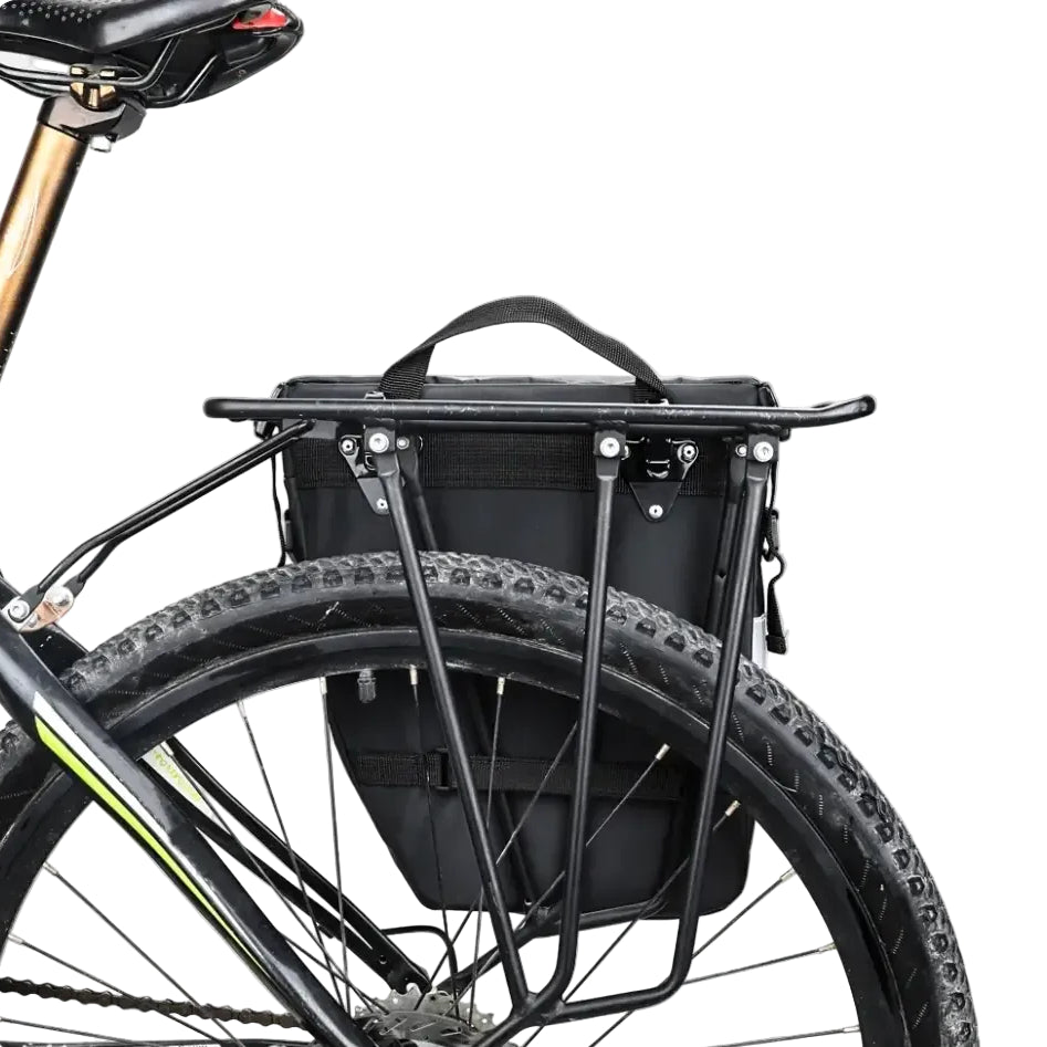 Rhinowalk Bike Pannier Bag 3 In 1 Big Capacity With Rain Cover Rear Rack Seat Trunk Bags For Mtb Road Folding Bicycles