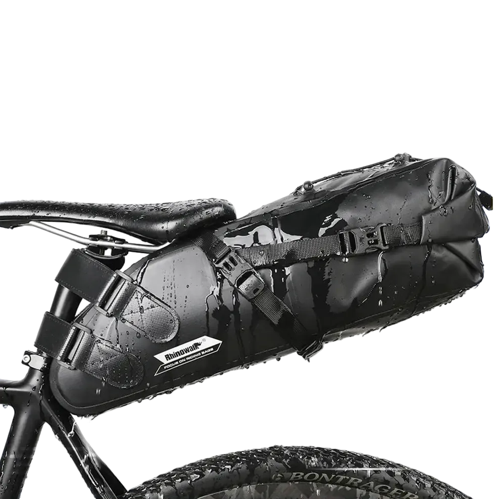 Rhinowalk Bike Saddle Bag Waterproof 5L-13L Large Capacity Foldable Tail Rear Bag Reflective Cycling MTB Trunk Pannier