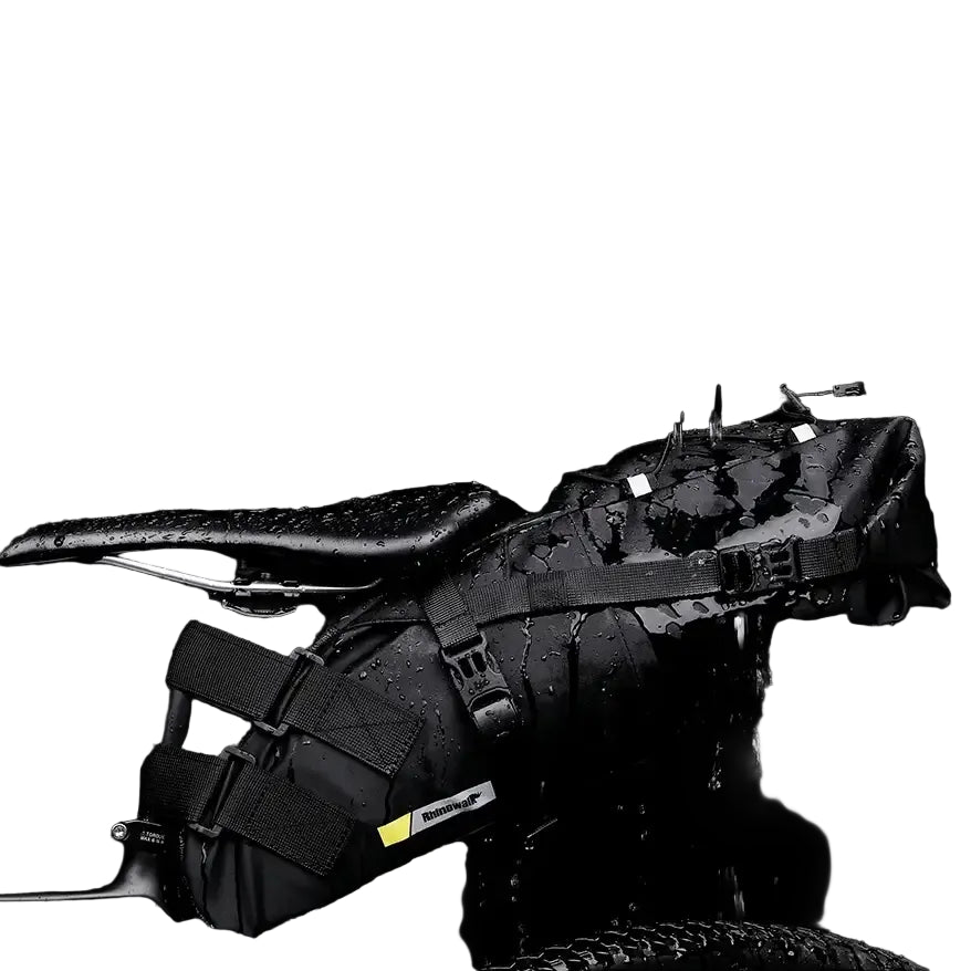 Rhinowalk Bike Saddle Bag Waterproof 5L-13L Large Capacity Foldable Tail Rear Bag Reflective Cycling MTB Trunk Pannier