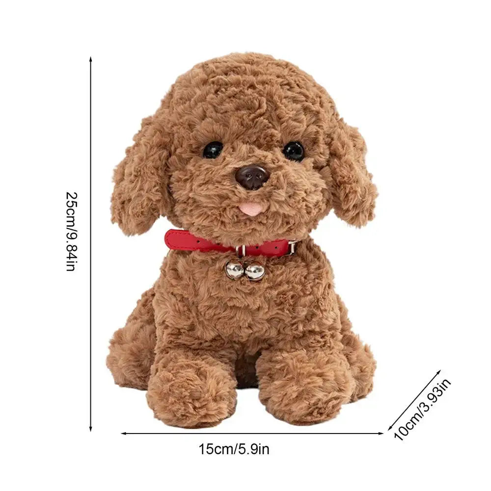 Robot Puppy Dog Interactive Robot Puppy Plush Toy - Realistic Moving Talking Electronic Pet Dogs for Kids Boys Girls