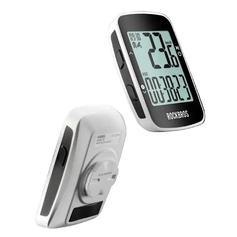 ROCKBROS Bicycle Computer Wireless Bluetooth GPS Beidou Digital Cycling Stopwatch USB IPX7 Waterproof MTB Road Bike