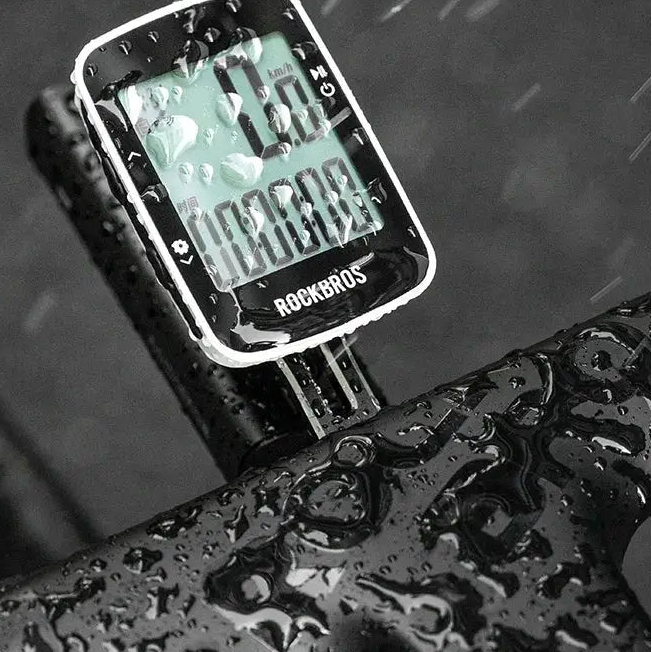 ROCKBROS Bicycle Computer Wireless Bluetooth GPS Beidou Digital Cycling Stopwatch USB IPX7 Waterproof MTB Road Bike