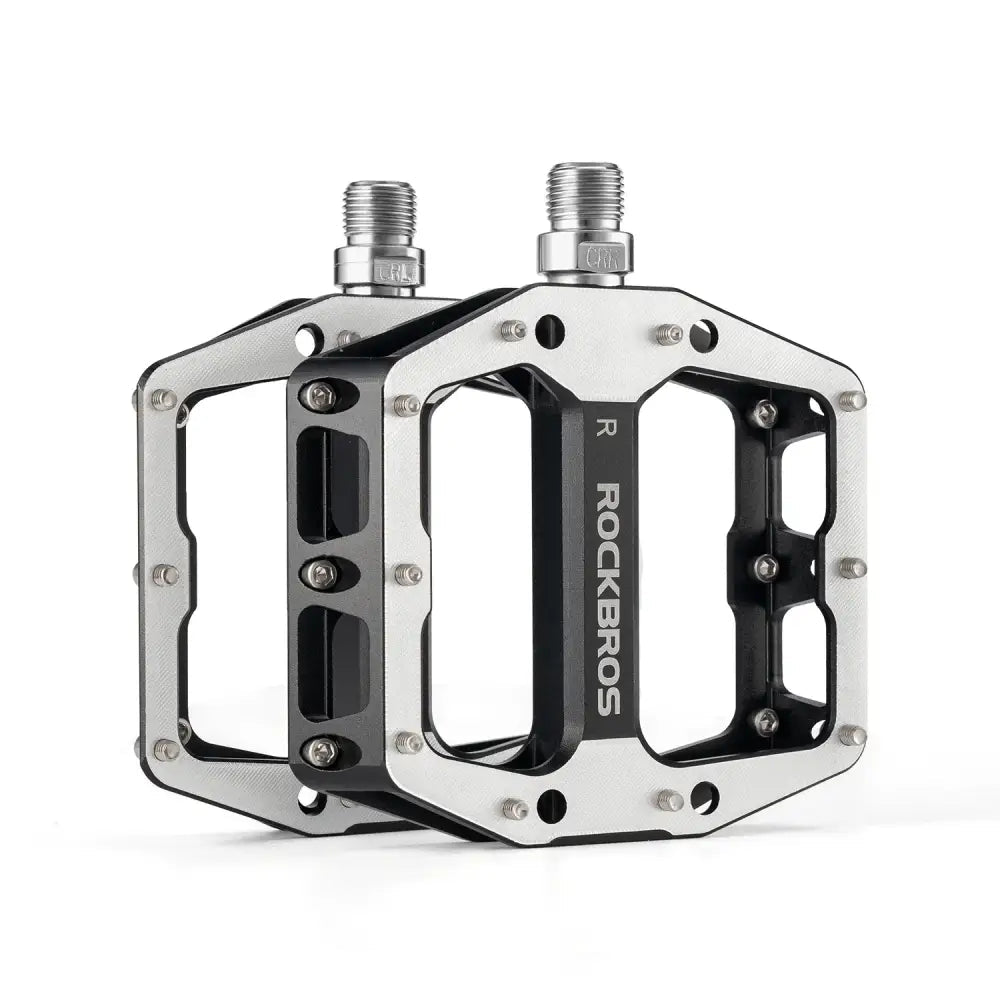 ROCKBROS Bicycle Pedals Aluminum alloy Sealed Bearing Pedal Lightweight Mtb Road Bike Platform Pedals Non-Slip Dustproof