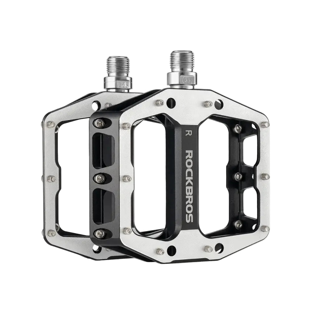 ROCKBROS Bicycle Pedals Aluminum alloy Sealed Bearing Pedal Lightweight Mtb Road Bike Platform Pedals Non-Slip
