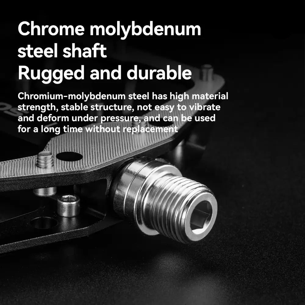 ROCKBROS Bicycle Pedals Aluminum alloy Sealed Bearing Pedal Lightweight Mtb Road Bike Platform Pedals Non-Slip Dustproof