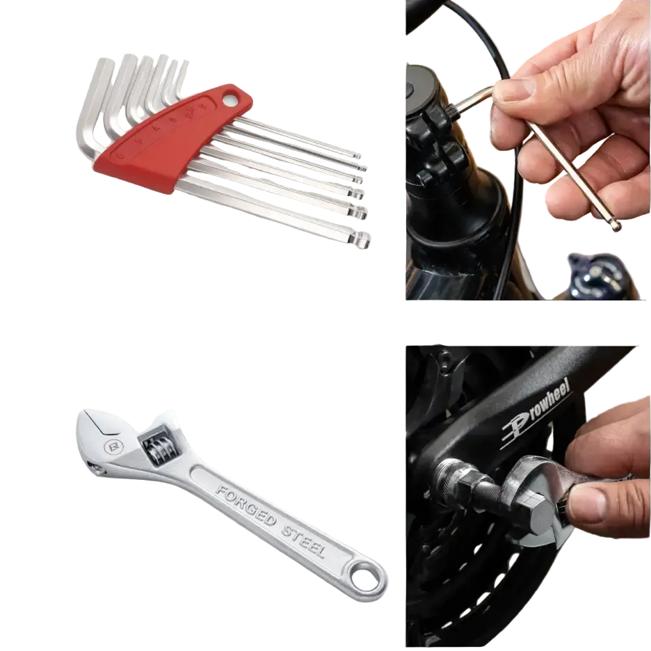 ROCKBROS Bicycle Repair Tool Kits Professional Bike Multifunction Repair Tools Key Set Cycling Tools