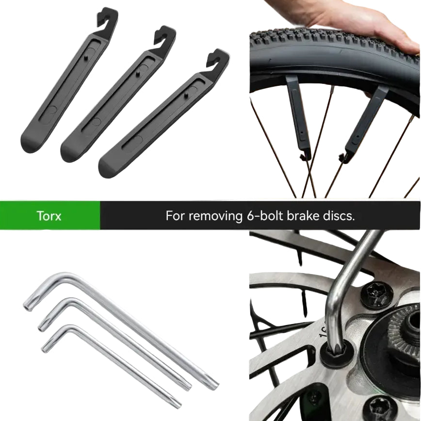 ROCKBROS Bicycle Repair Tool Kits Professional Bike Multifunction Repair Tools Key Set Cycling Tools