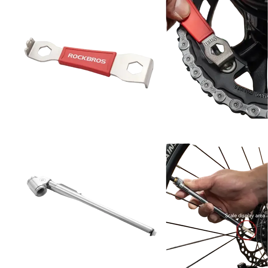 ROCKBROS Bicycle Repair Tool Kits Professional Bike Multifunction Repair Tools Key Set Cycling Tools