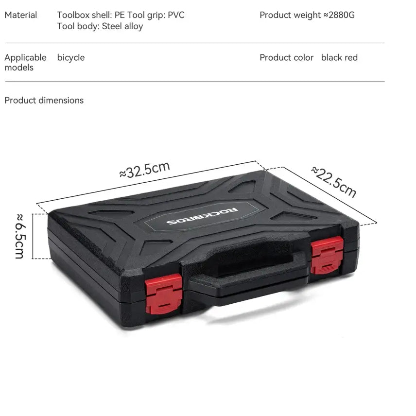 ROCKBROS Bicycle Repair Tool Kits Professional Bike Multifunction Repair Tools Key Set Cycling Tools