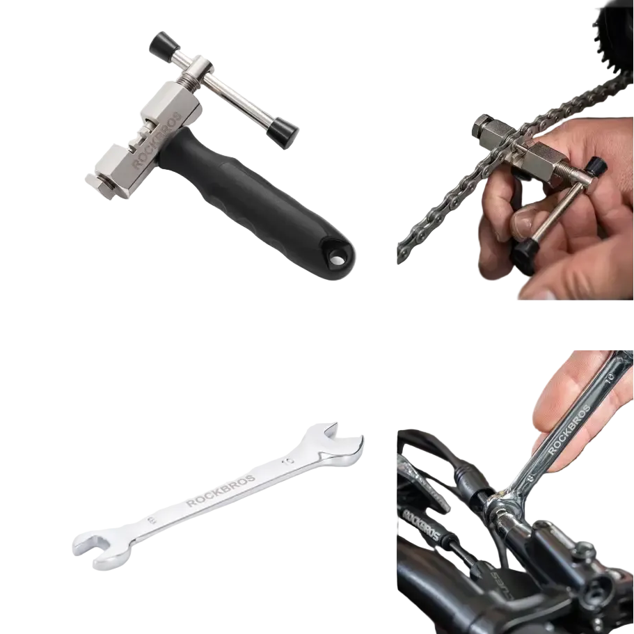 ROCKBROS Bicycle Repair Tool Kits Professional Bike Multifunction Repair Tools Key Set Cycling Tools