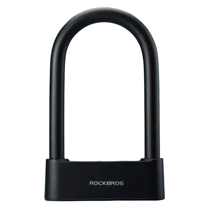 ROCKBROS Bicycle Smart Lock Bluetooth Fingerprint Unlock Waterproof High Strength Steel Alloy Anti-theft U-Lock Bike