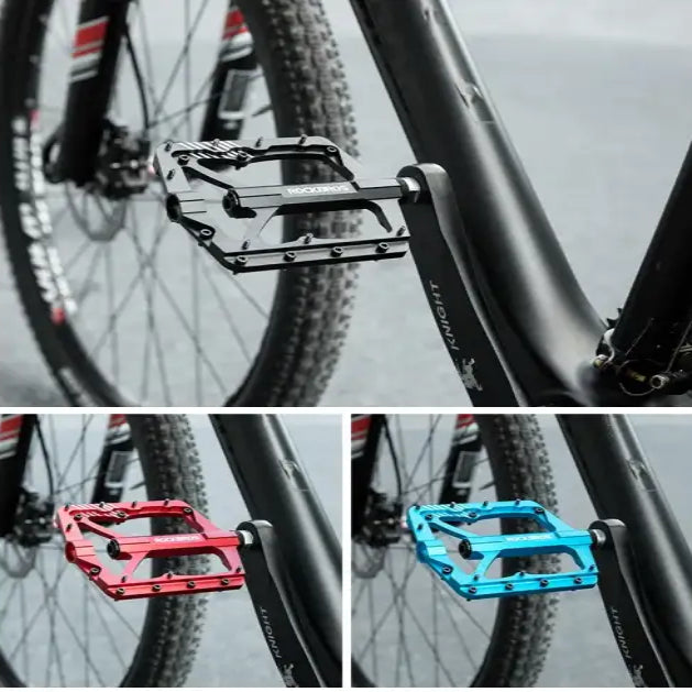 ROCKBROS Mountain Bike Bicycle Pedals Cycling Ultralight Aluminium Alloy 4 Bearings MTB Pedals Bicicleta Bike Pedals