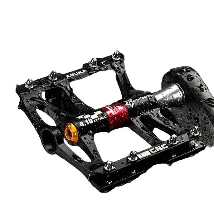 ROCKBROS Mountain Bike Bicycle Pedals Cycling Ultralight Aluminium Alloy 4 Bearings MTB Pedals Bicicleta Bike Pedals