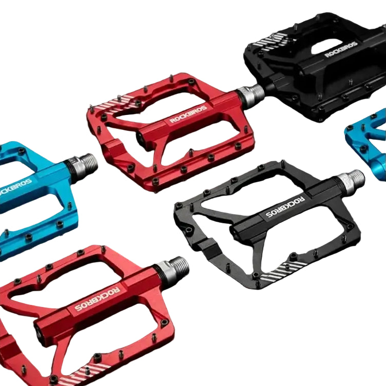 ROCKBROS Mountain Bike Bicycle Pedals Cycling Ultralight Aluminium Alloy 4 Bearings MTB Pedals Bicicleta Bike Pedals