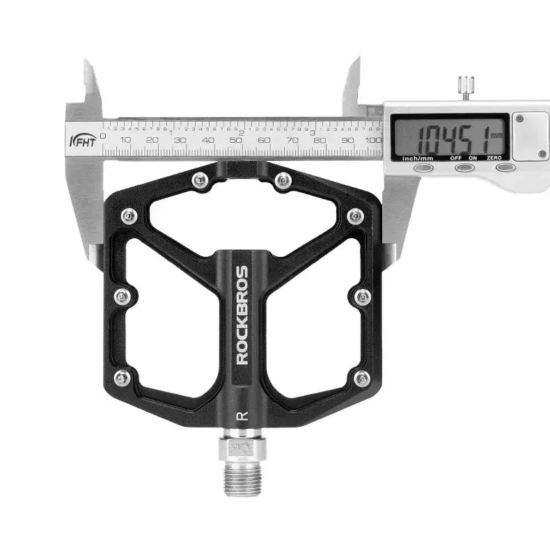 ROCKBROS MTB Cycling Ultralight Pedal Bike Bicycle Sealed DU Bearing Pedals Aluminum Alloy CRMO Non-slip Cleat Bike