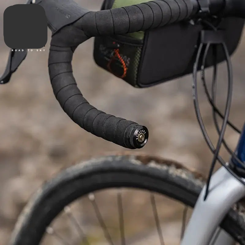 ROCKBROS ROAD TO SKY Bicycle Concealed Lock Portable Road Bike Curved Handlebar Plug Lock Anti-theft Cable Lock Bike
