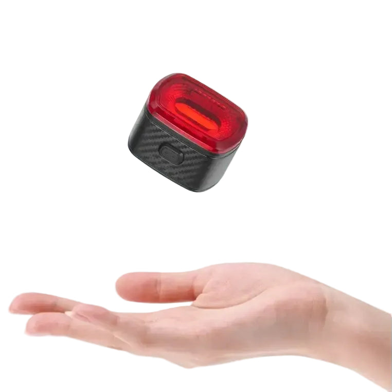 ROCKBROS Smart Bicycle Rear Light Auto Brake Sensing IPX6 Waterproof Cycling Tail Lamp LED USB Charging Safety Bike