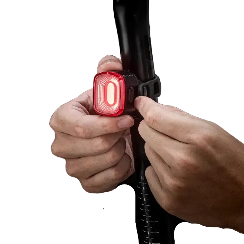 ROCKBROS Smart Bicycle Rear Light Auto Brake Sensing IPX6 Waterproof Cycling Tail Lamp LED USB Charging Safety Bike
