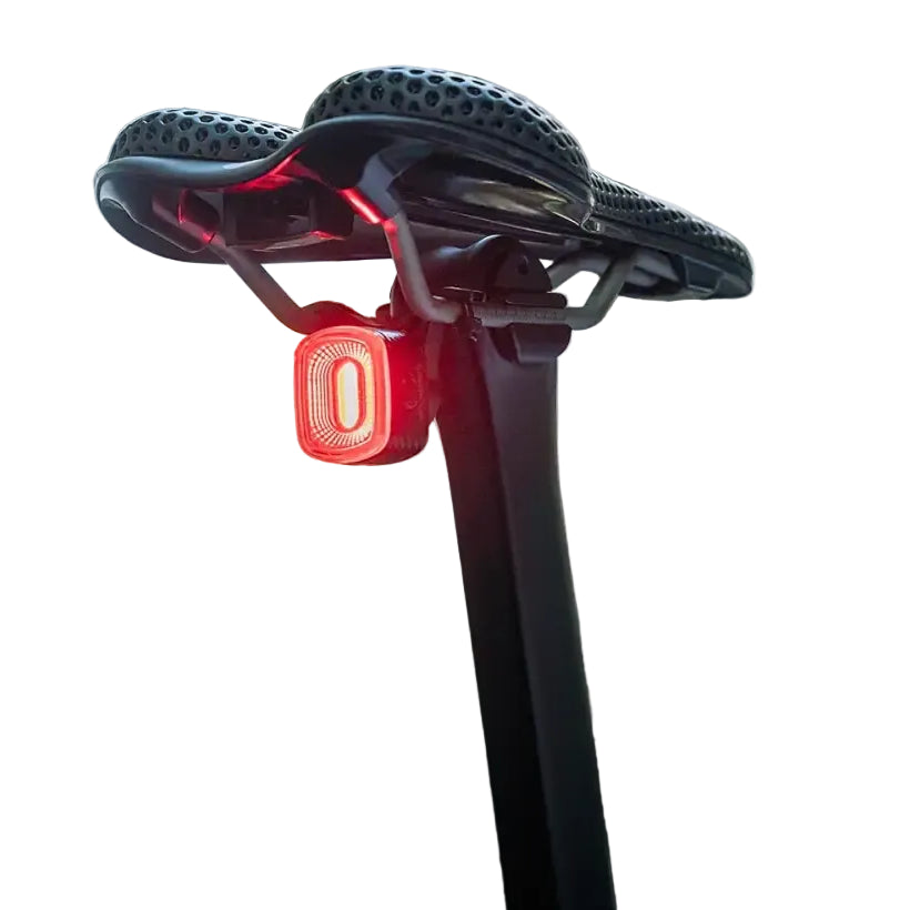 ROCKBROS Smart Bicycle Rear Light Auto Brake Sensing IPX6 Waterproof Cycling Tail Lamp LED USB Charging Safety Bike