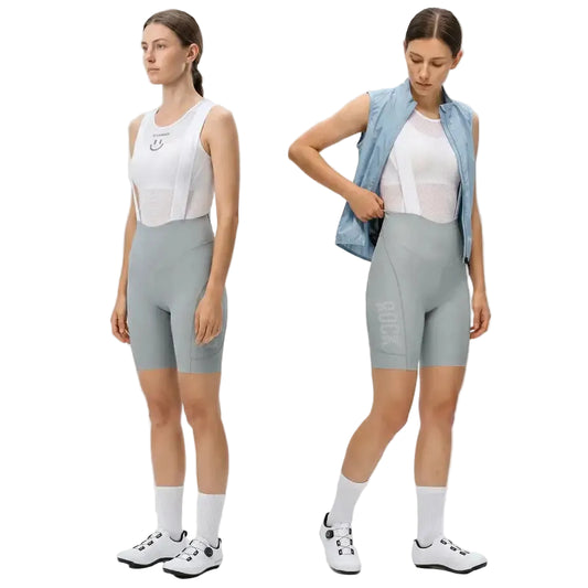 ROCKBROS Women Cycling Bib Shorts High‑Elastic 3D Suspended Cycling Shorts Lightweight Breathable Antibacterial Cycling