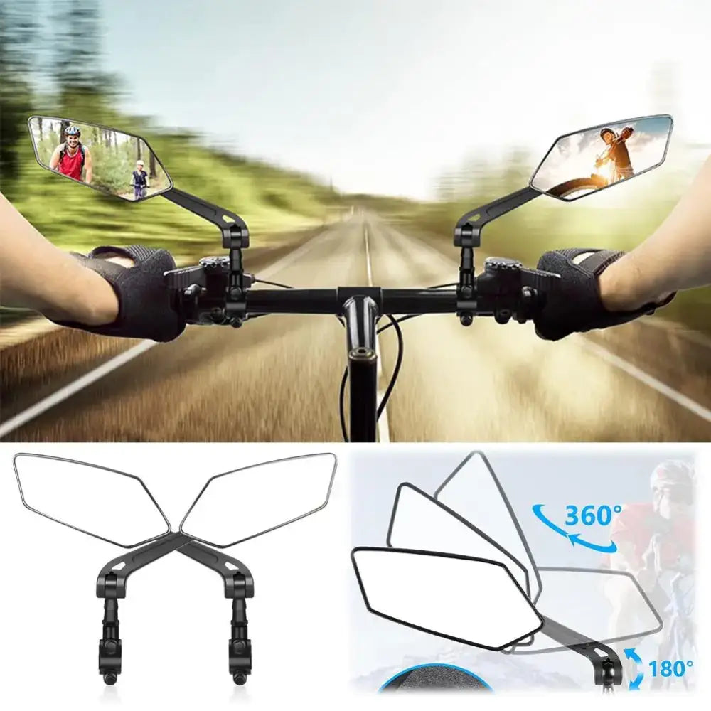 Rotatable Bicycle Handlebar Mirror - SS