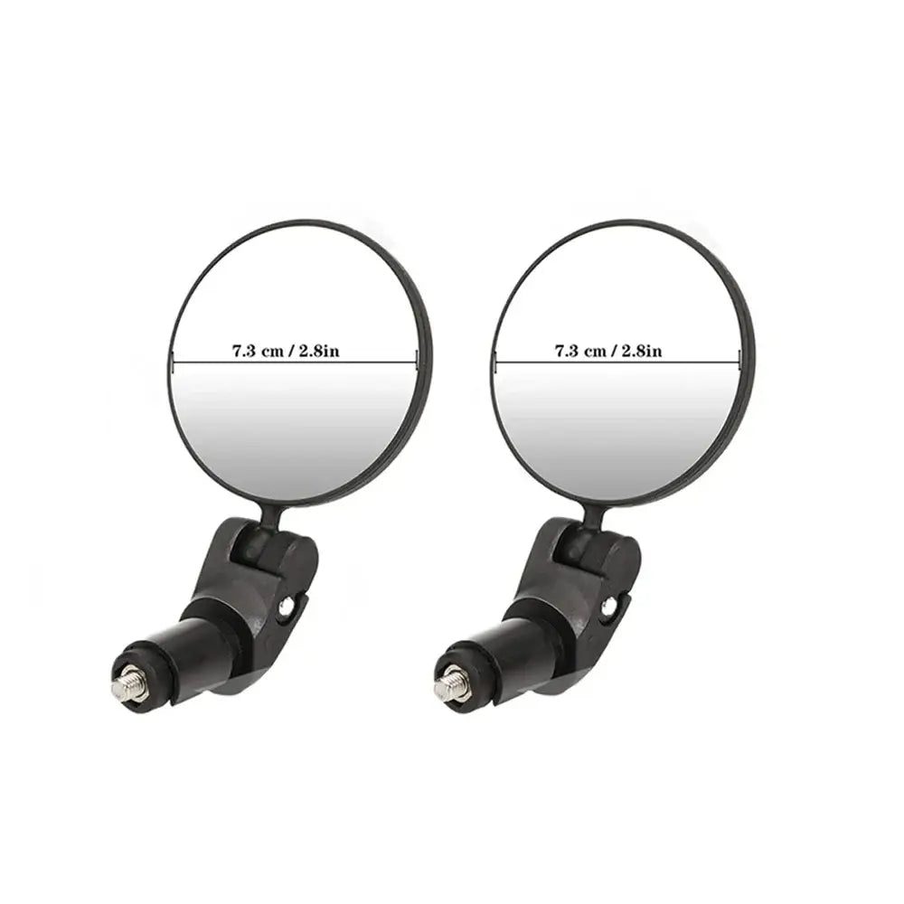 Rotating Bicycle Rearview Mirror (1pc & 2pcs) - 2PCS / Bike Accessories / Bicycle Rearview Mirror - SS