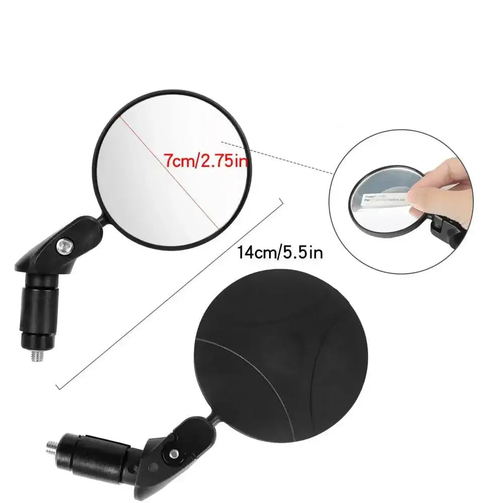 Rotating Bicycle Rearview Mirror (1pc & 2pcs) - SS