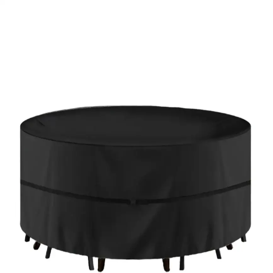 Round Waterproof Patio Furniture Cover – Anti-UV Windproof (different sizes available) - SS
