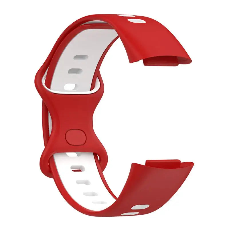 Rubber Sport Strap for the Fitbit Charge 5/6 Series (available in 21 colours) - TWS