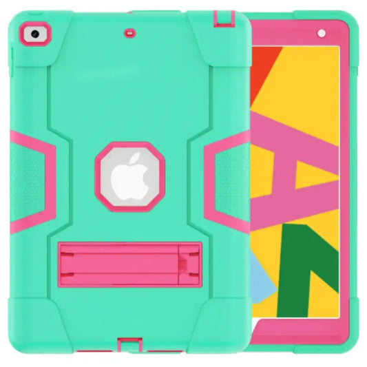Rugged Case for iPad Series (Green & Pink) - 9eight5