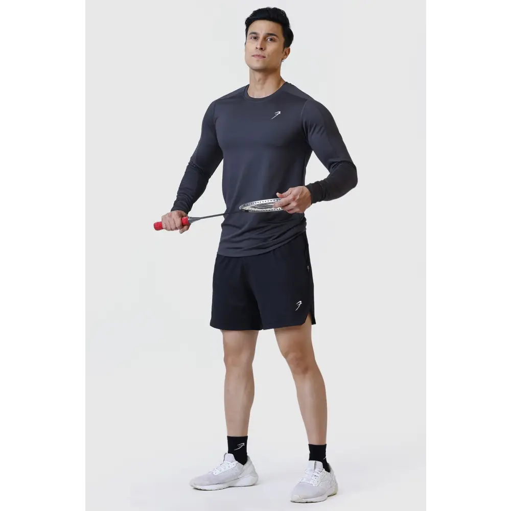 Rush Fullsleeves T-shirt Dark Grey - Tshirts
