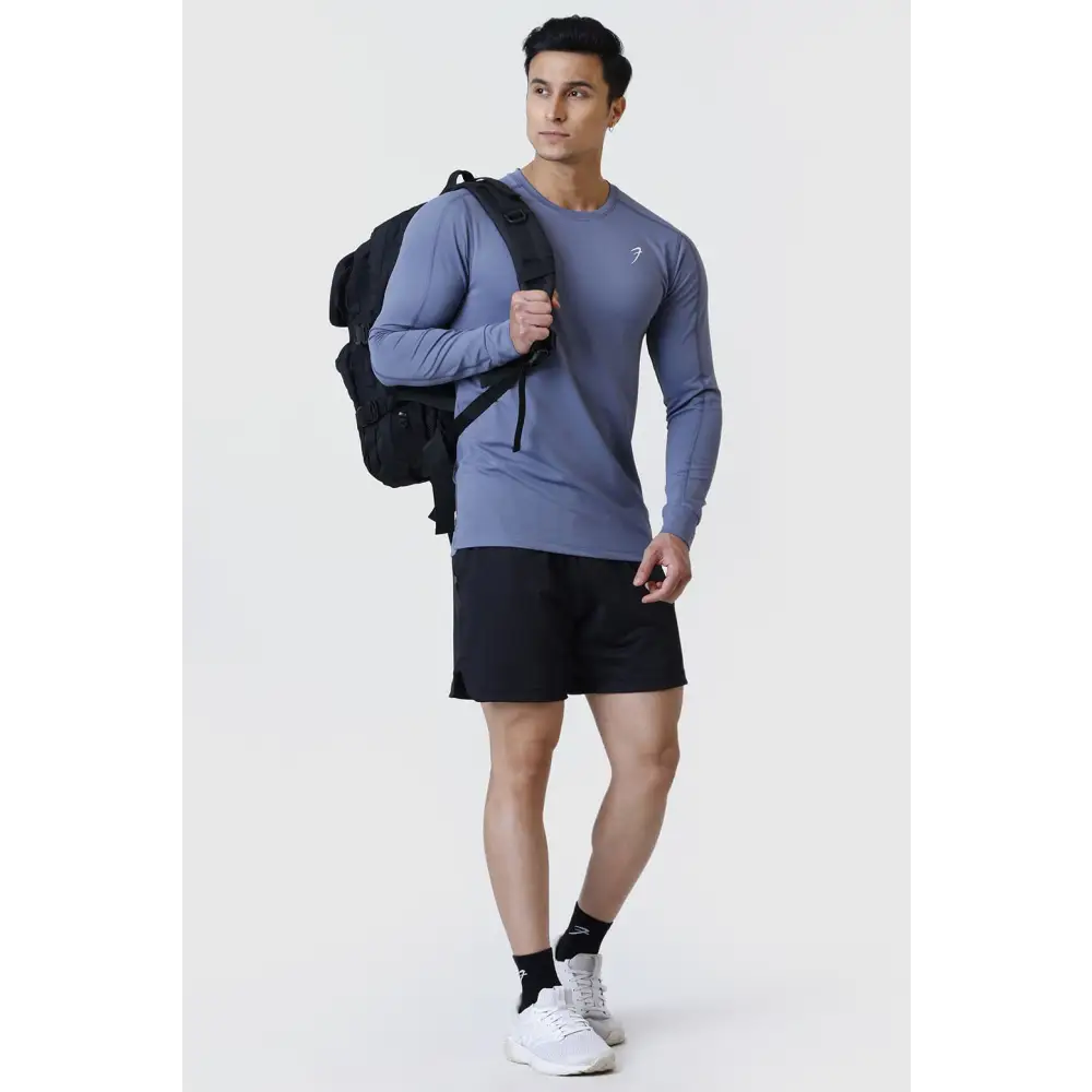 Rush Fullsleeves T-shirt Light Grey - Tshirts