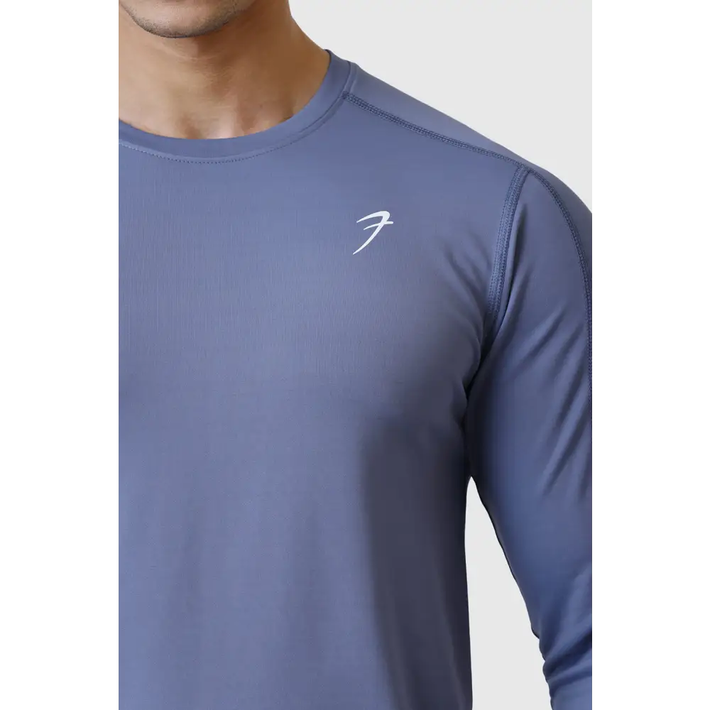 Rush Fullsleeves T-shirt Light Grey - Tshirts