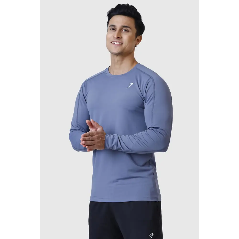 Rush Fullsleeves T-shirt Light Grey - Tshirts