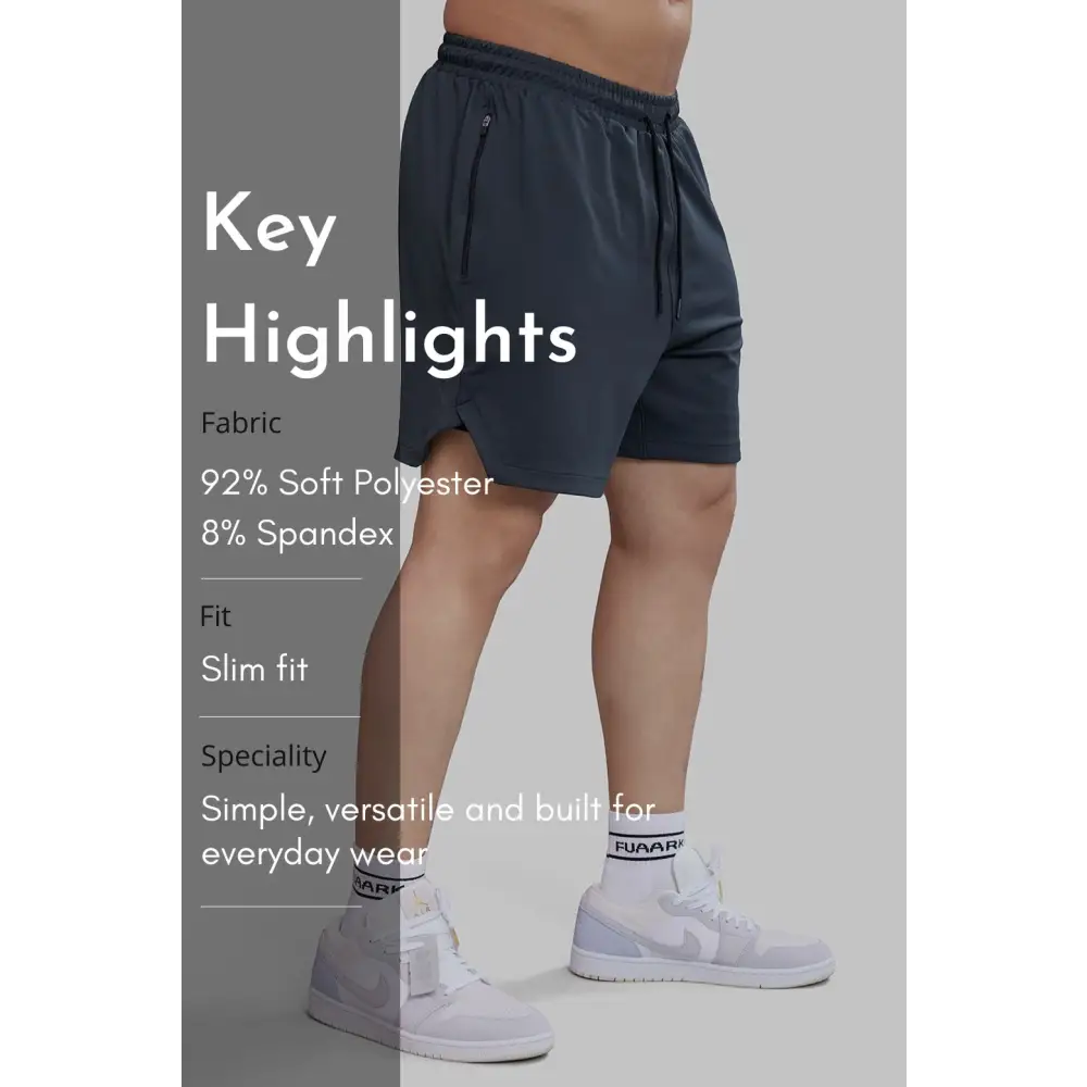 Rush Shorts Dark Grey - Shorts