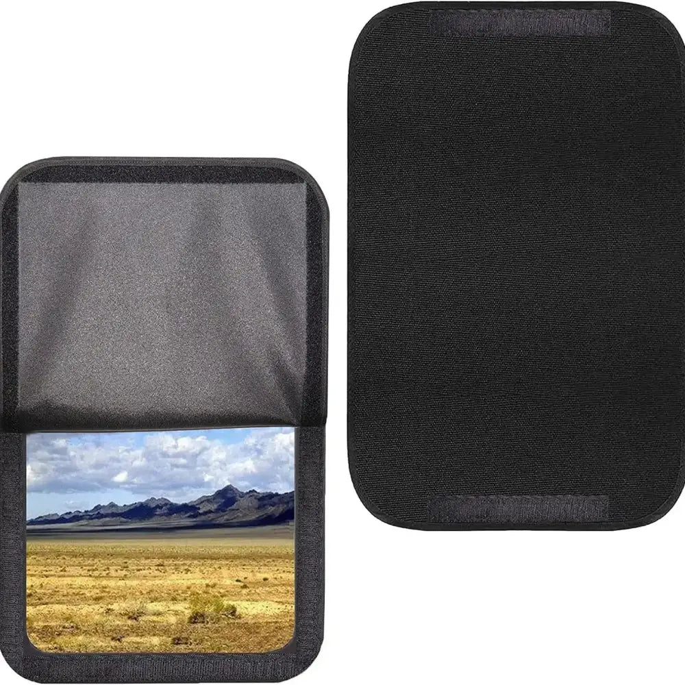 RV Car Sunshade & Privacy Curtains - Black / Car Sunshades - HBC