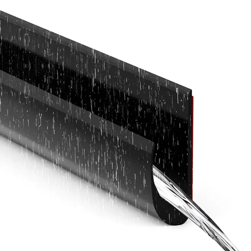RV / Caravan Roof Rainwater Gutter PVC (available in Black & White) - HBC