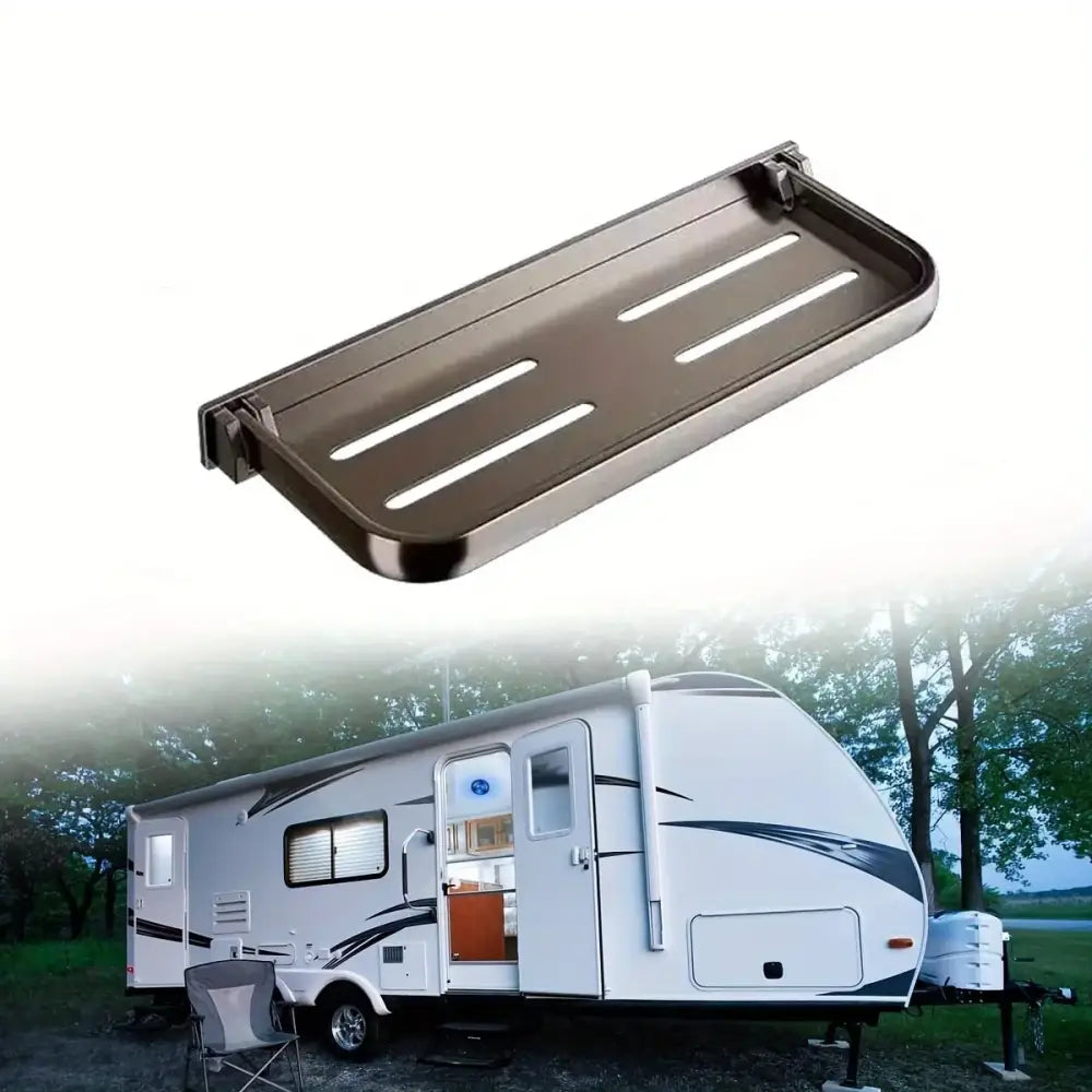 RV Foldable Wall Storage Shelf Rack - Wall Rack - SS