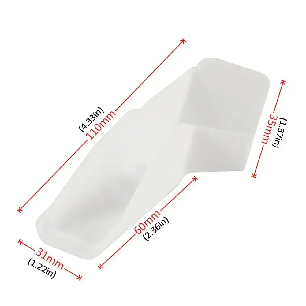 RV Roof Water Channel – Mini Gutter Spouts for RVs and Gazebos - RV Roof Drip Edge Gutter / RV Accessories / 2Pcs - HBC