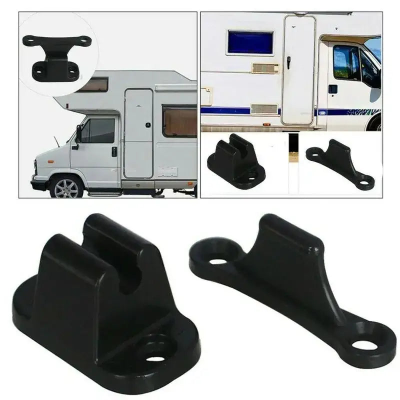 RV T-Shape Door Retainer Latch (available in Black & White) - HBC