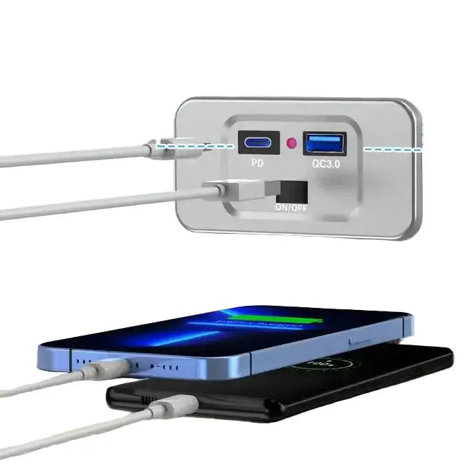RV USB PD QC3 Fast Charging Outlet (different models available) - 9eight5