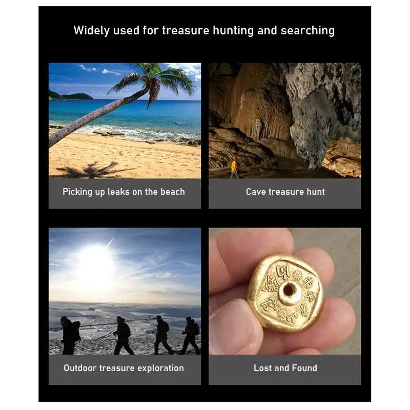 S27 Handheld Underground Gold Archaeological Treasure Hunting Instrument Outdoor High-precision LCD Intelligent Metal