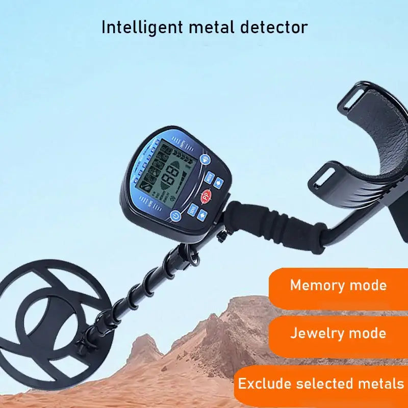 S27 Handheld Underground Gold Archaeological Treasure Hunting Instrument Outdoor High-precision LCD Intelligent Metal