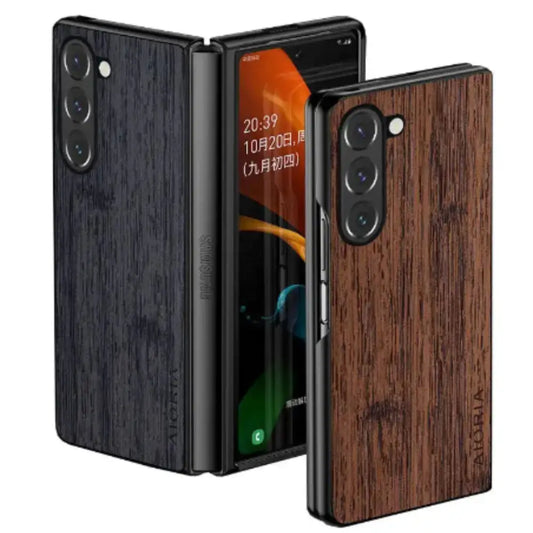 Samsung Z Fold 5 Leather Bamboo Case - 9eight5