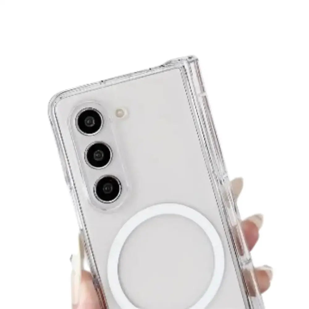 Samsung Z Fold Series Magnetic Wireless Clear Case - 9eight5