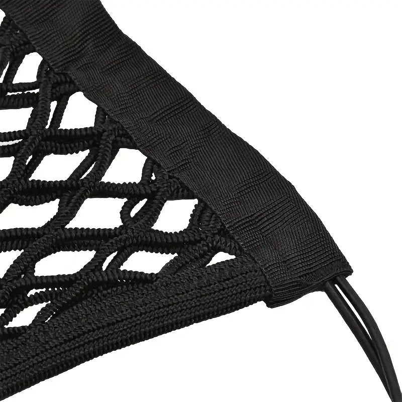Seat Back Partition & Mesh Storage Net - Black - SS