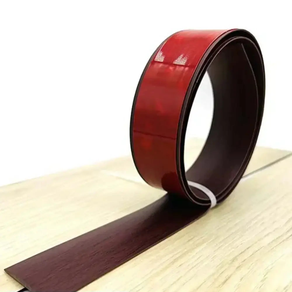 Self-Adhesive Vinyl Transition Strip – Floor Gap & Carpet Threshold Spacer (10 designs available) - 2m - D - SS