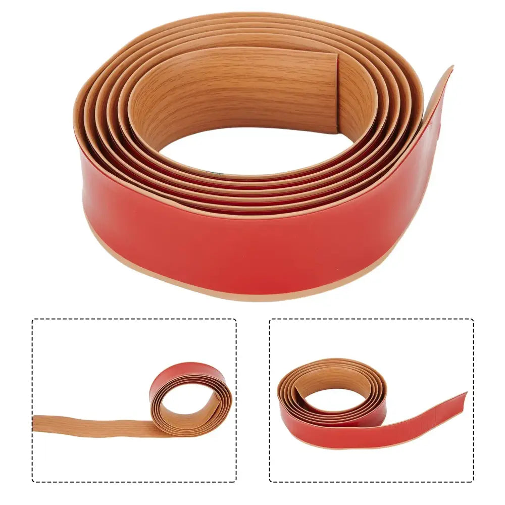 Self-Adhesive Vinyl Transition Strip – Floor Gap & Carpet Threshold Spacer (10 designs available) - 2m - SS