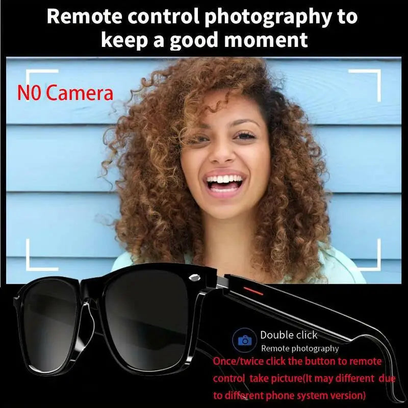 SENBONO Smart Glasses - Black / One-Size