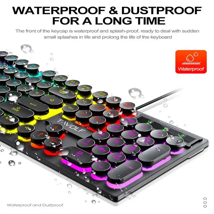 Shadow Mechanical Wired Gaming Keyboard (3 colours available) - 9eight5